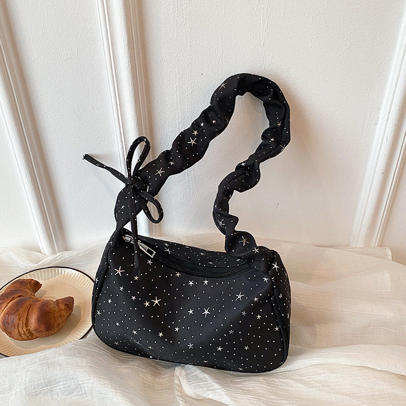 WoChic Slouchy Star-Patterned Handbag Bowlift