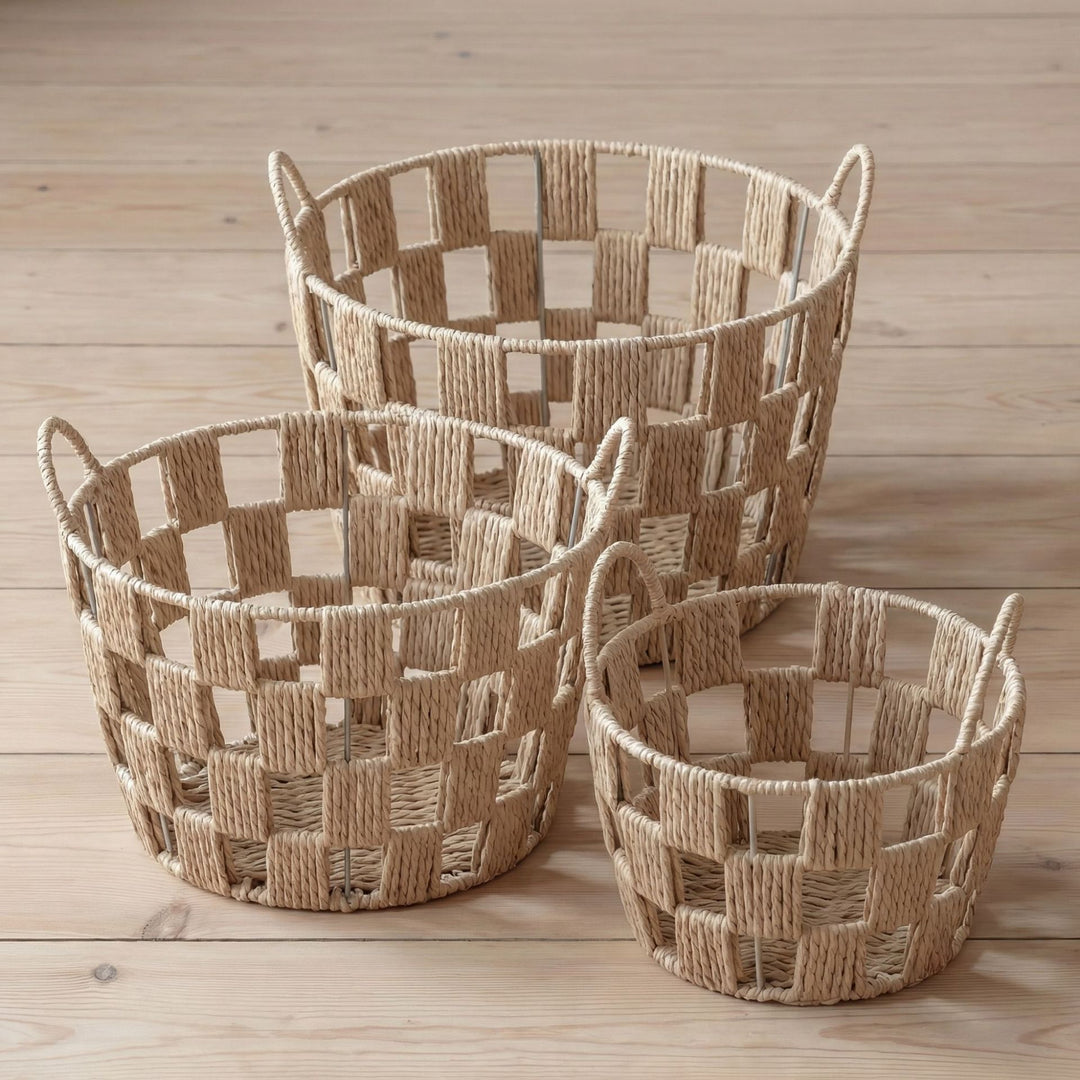 Basket set with handles Bowlift