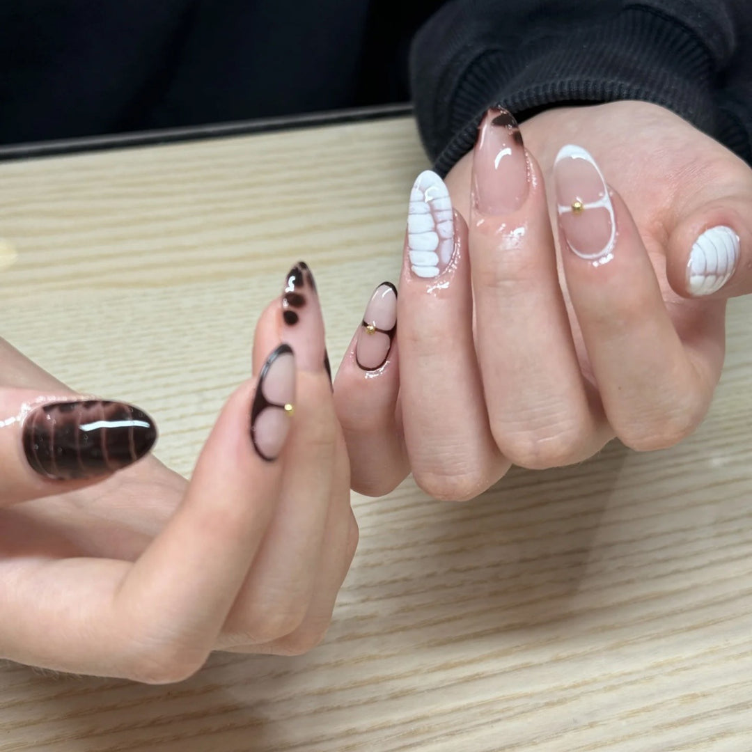 Nail Art Fingernails Bowlift