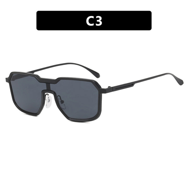 Ladies extravagant geometric sunglasses with protective UV filter Bowlift