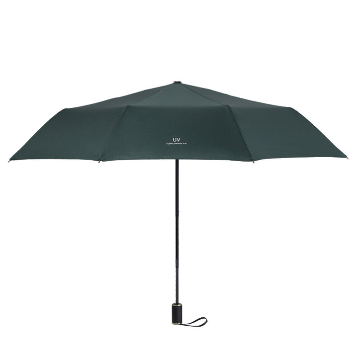 Women's Folding Umbrella with UV Protection and Sturdy Frame Bowlift