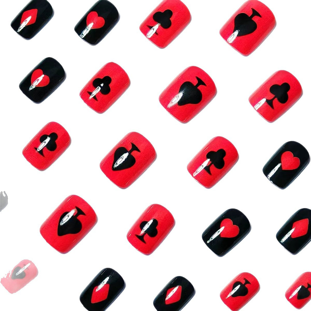 Themed Playing Card Nail Art Bowlift