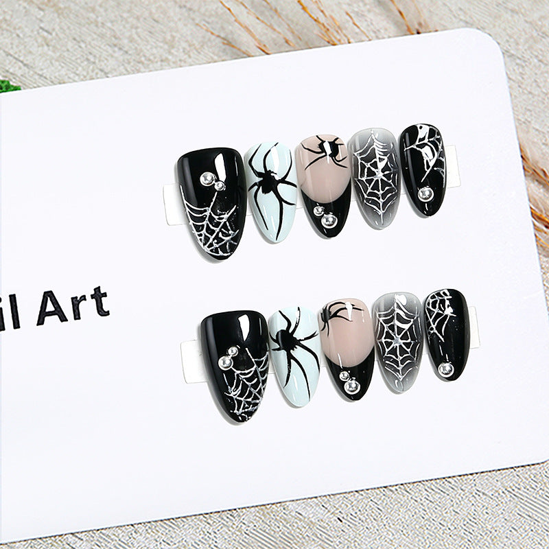 Creative Halloween Nail Design Bowlift