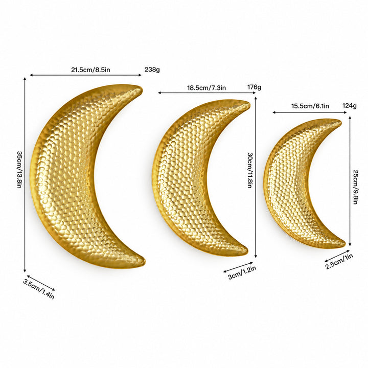 Decorative Moon Cedar Wall Art