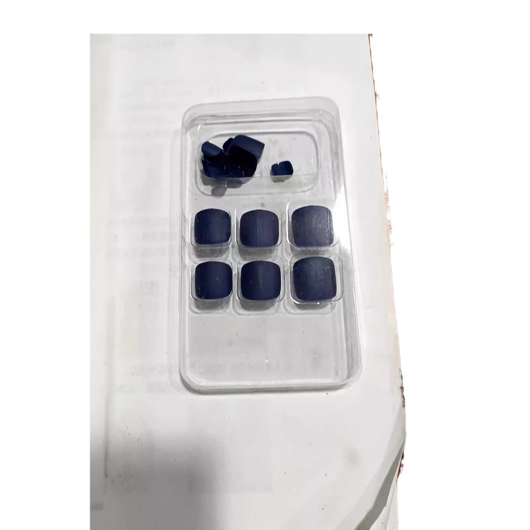 Smooth Matte Press-On Nail Set Bowlift