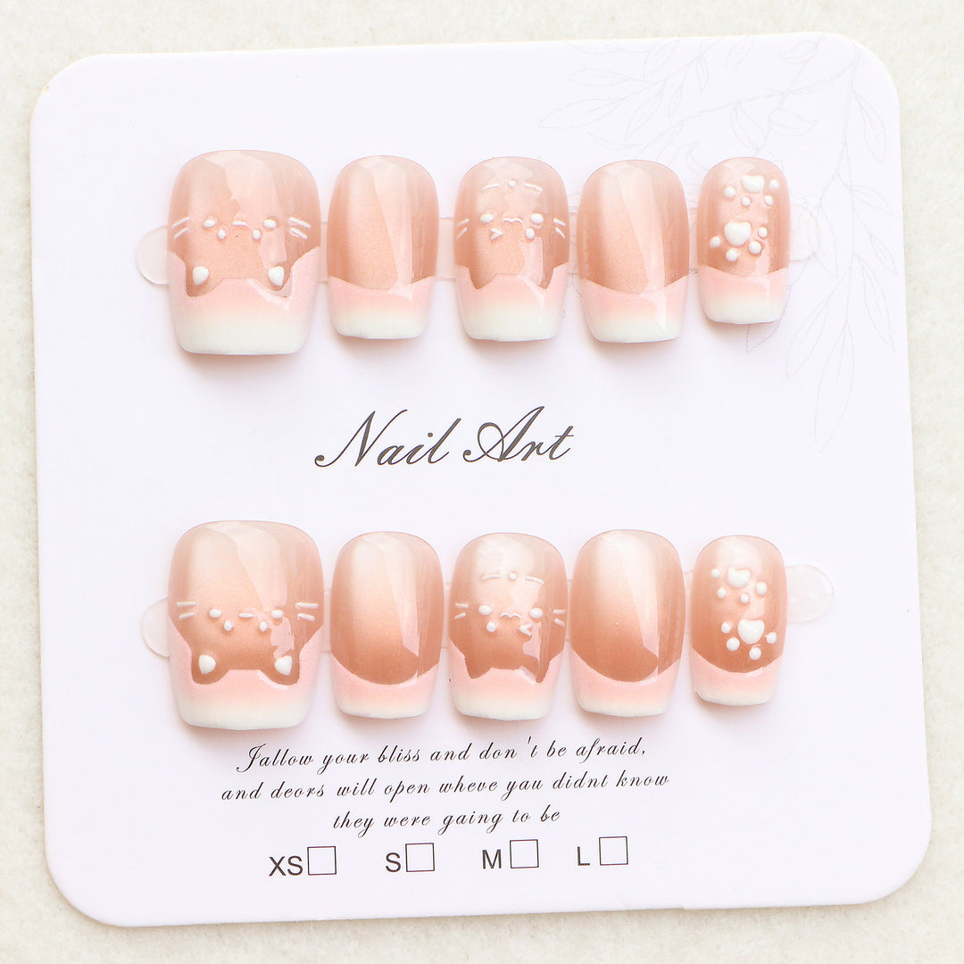 Artistic Gel Nail Art Bowlift