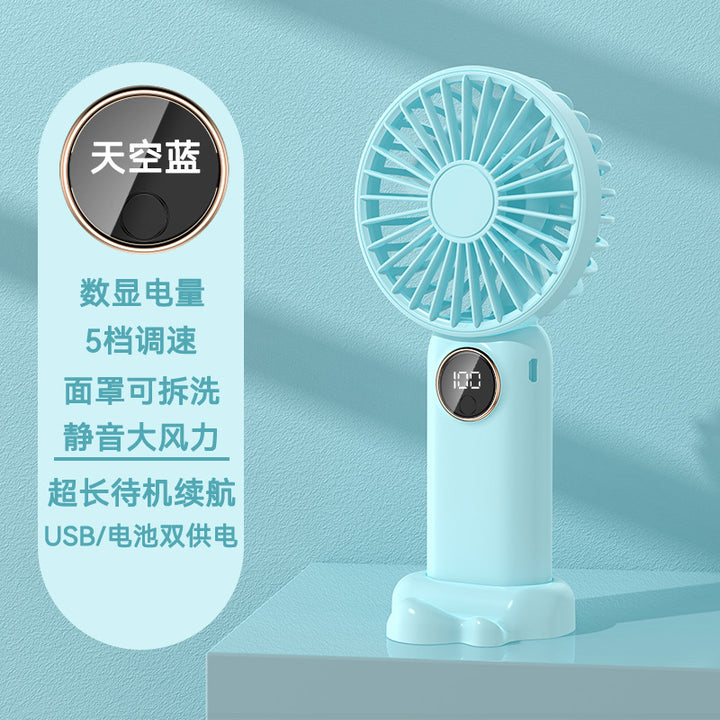 Unisex portable USB fan Bowlift