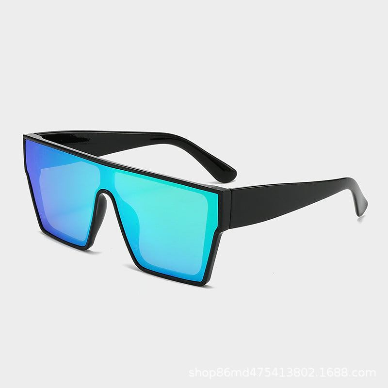 Women's large rectangular sunglasses with modern frame and UV protection Bowlift