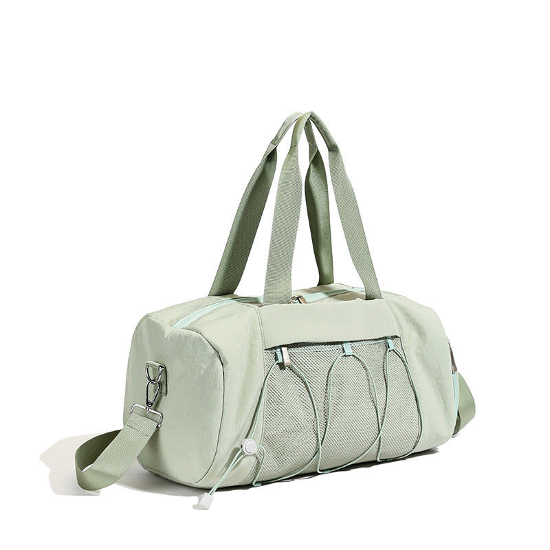 Spacious Mesh Sports Duffle Bag Bowlift
