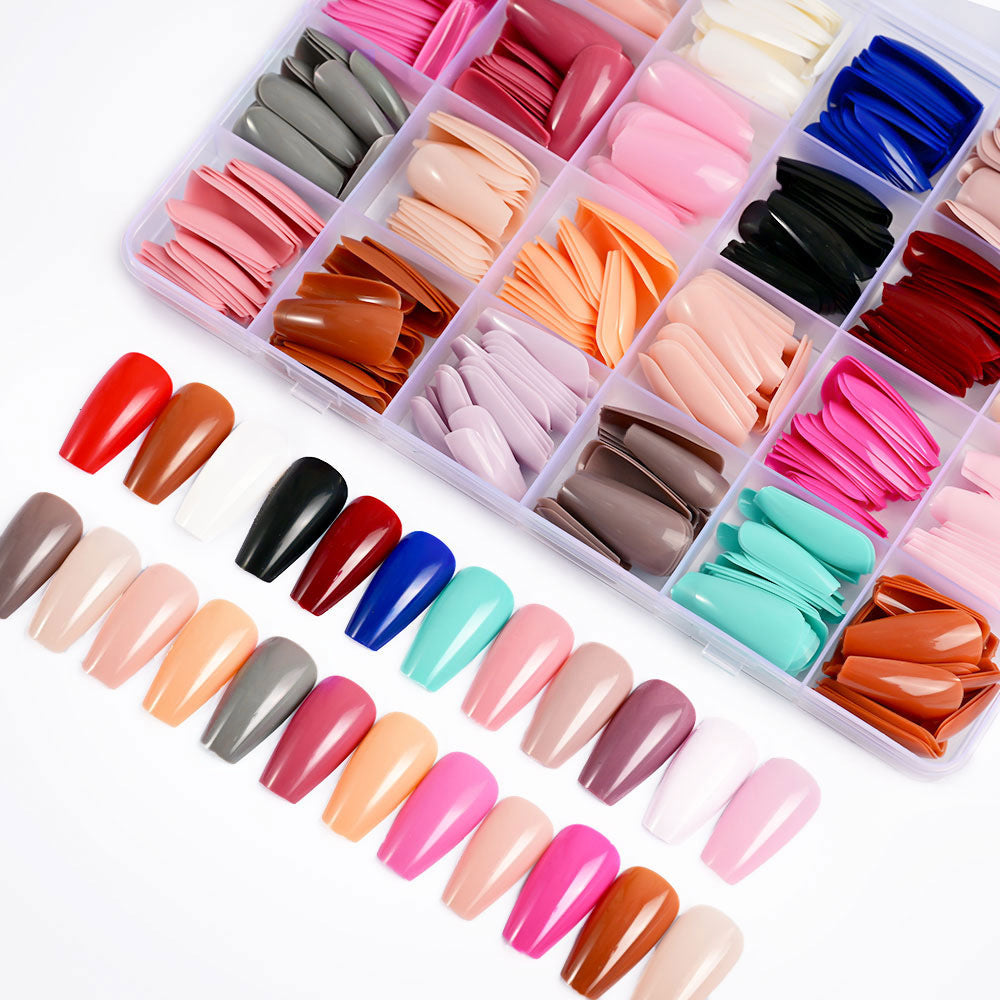 Extensive Gel Nail Tips Collection Bowlift