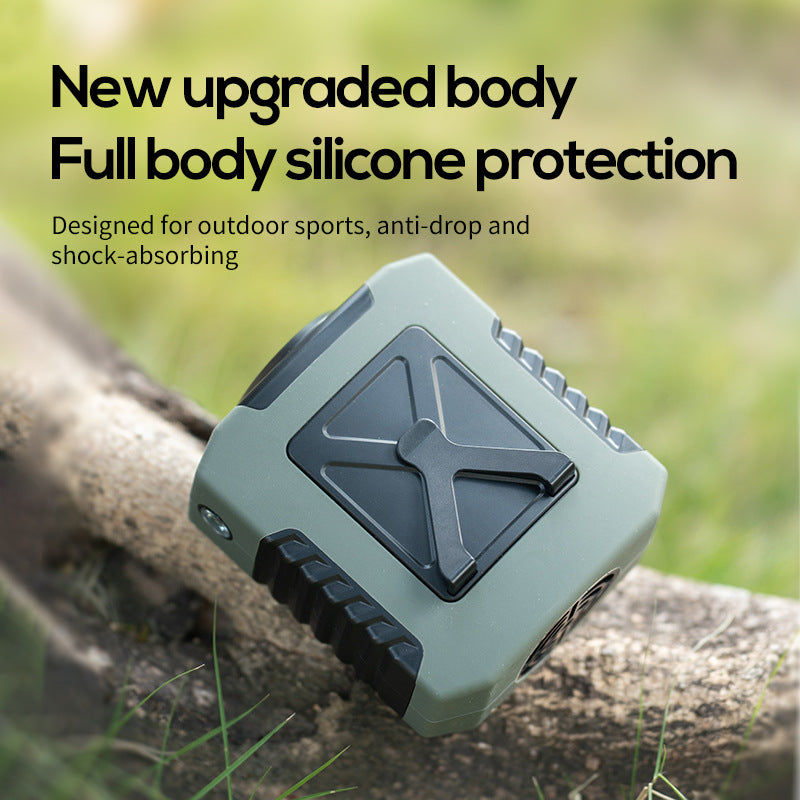 Unisex nan robust Outdoor Bluetooth speaker with integrated power bank and mounting clip Bowlift