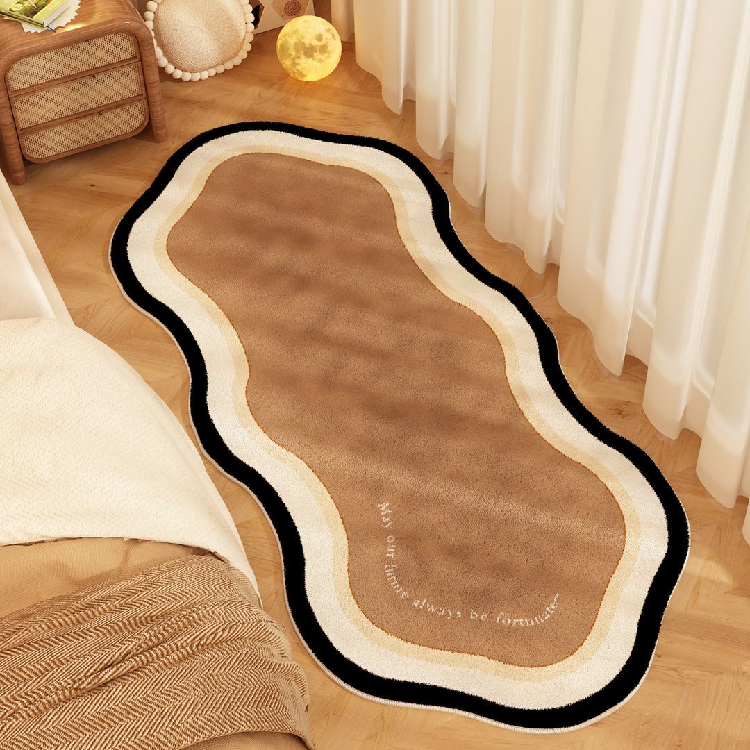 Modern Wavy Shape Area Rug