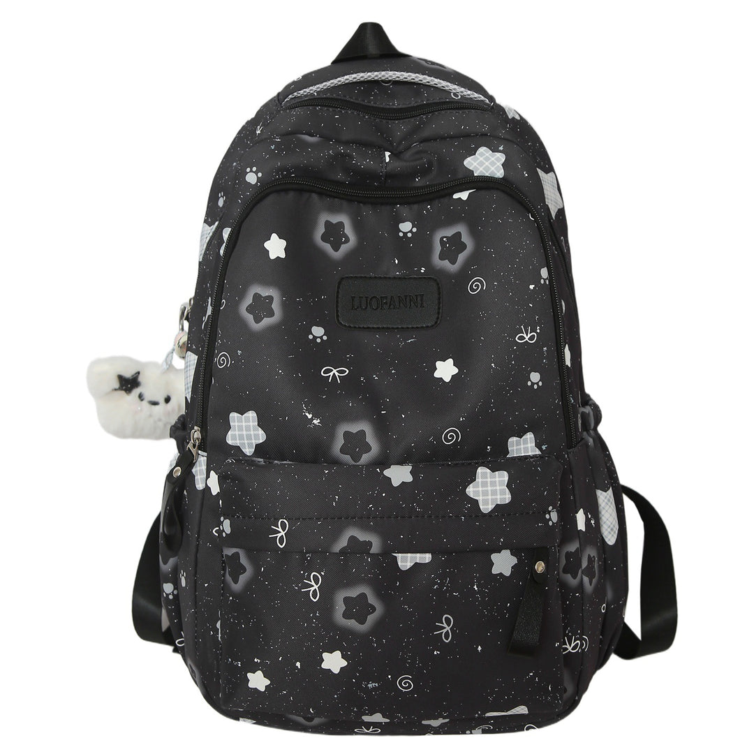 Cute Floral Patterned Backpack Bowlift