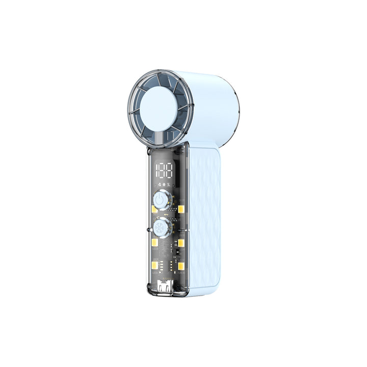 Unisex High-Performance Rechargeable Cooling Fan Bowlift