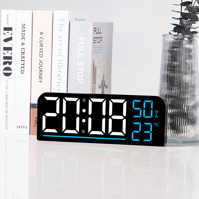 Digital alarm clock with hygrometer and temperature display Bowlift