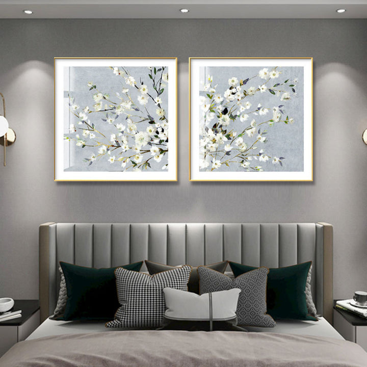 Elegant Flower Wall Art Set