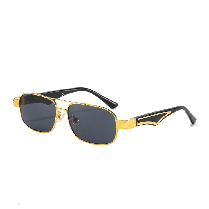 Ladies stylish corrective glasses with angular accents Bowlift