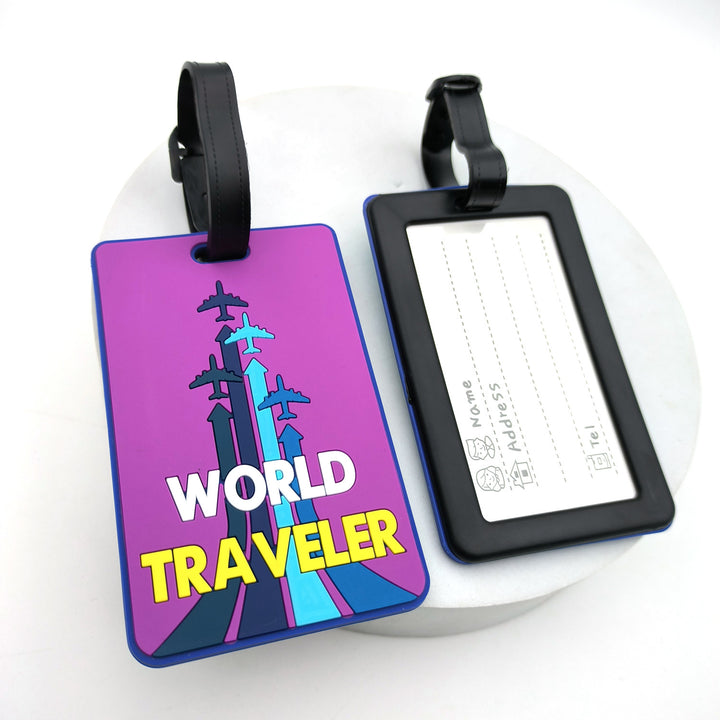 Travel-Themed Luggage Tag Bowlift