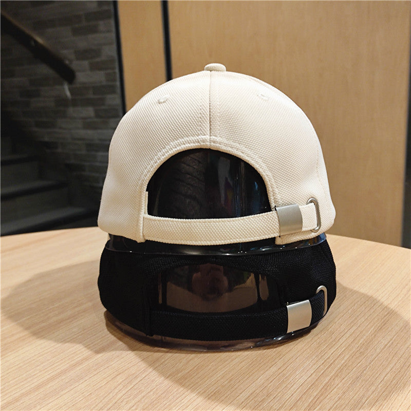 Men's Classic Textured Baseball Cap Bowlift