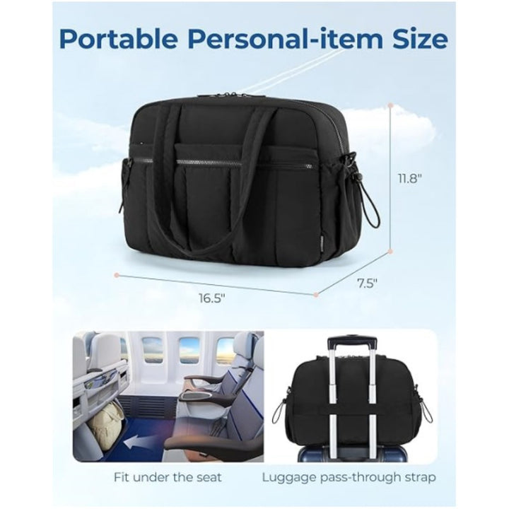 Multifunctional Tote Bag with Padded Interior and Removable Shoulder Strap Bowlift