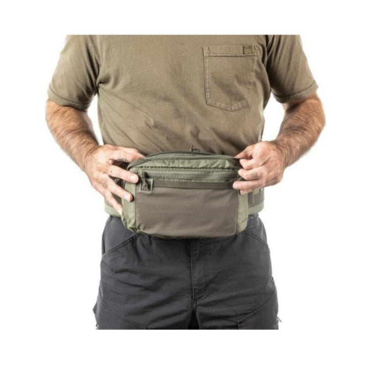 Tactical waist bag with multifunctional compartments Bowlift