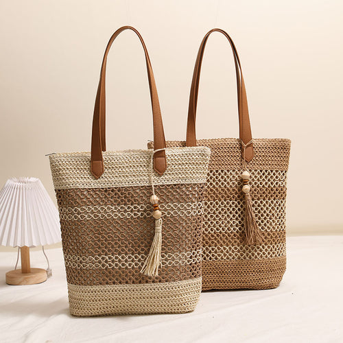 Braided Tote Bag Made From Natural Materials Bowlift