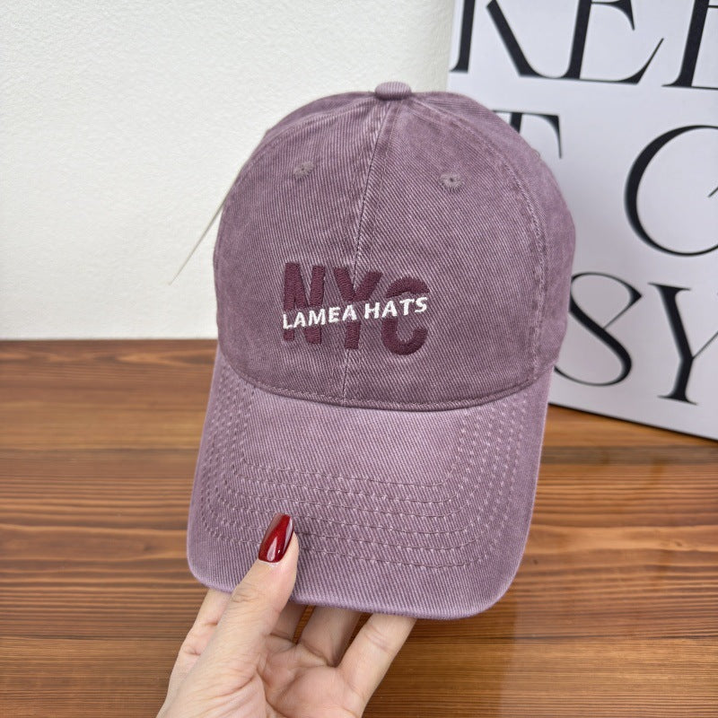 Men's Corduroy Baseball Cap Bowlift