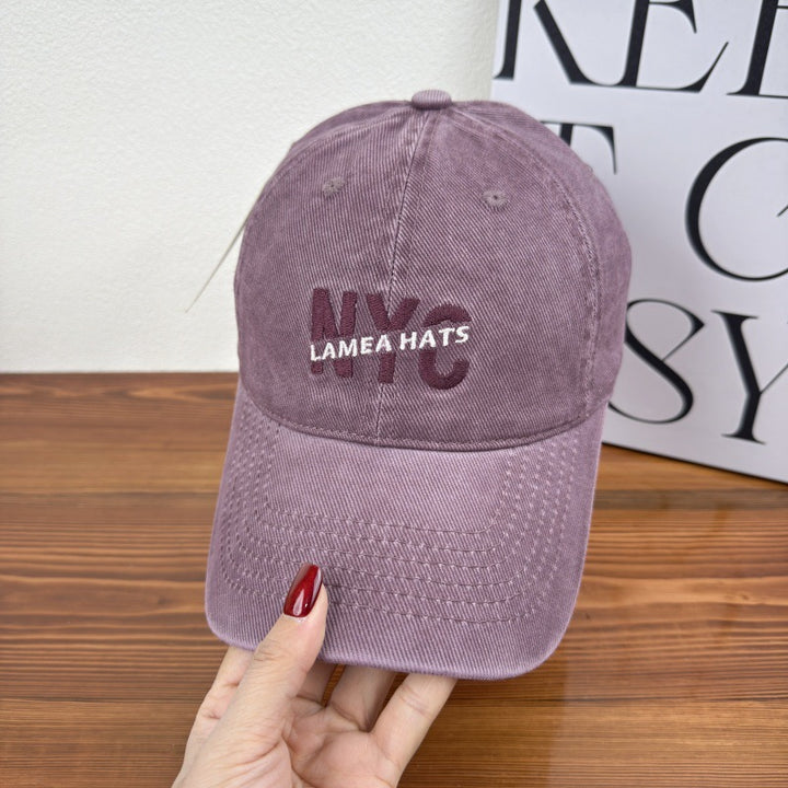 Men's Corduroy Baseball Cap Bowlift