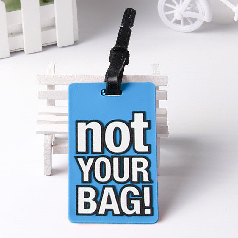 Fun Travel Luggage Tag Bowlift