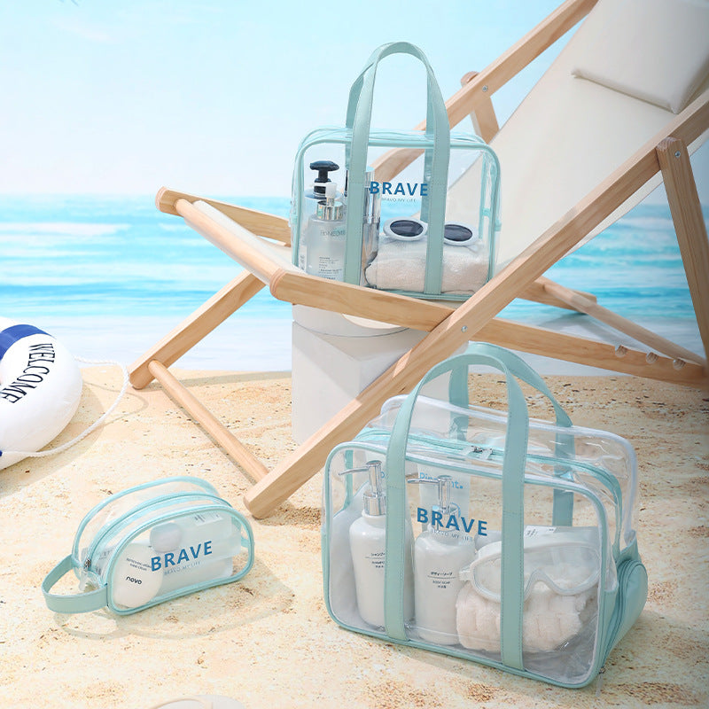 Transparent Multi-Purpose Travel Organizer Bowlift
