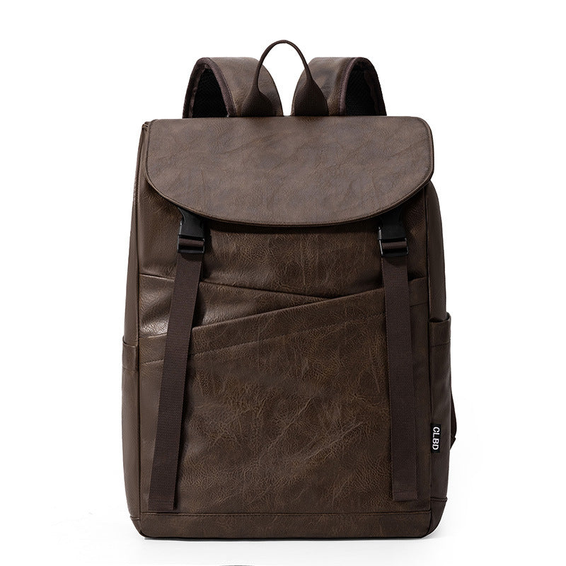 Stylish Vintage-Inspired Leather Backpack