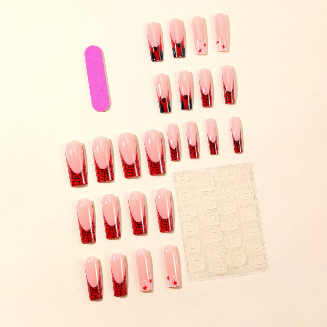 Spider-Man Inspired 3D Nail Art Extensions Bowlift