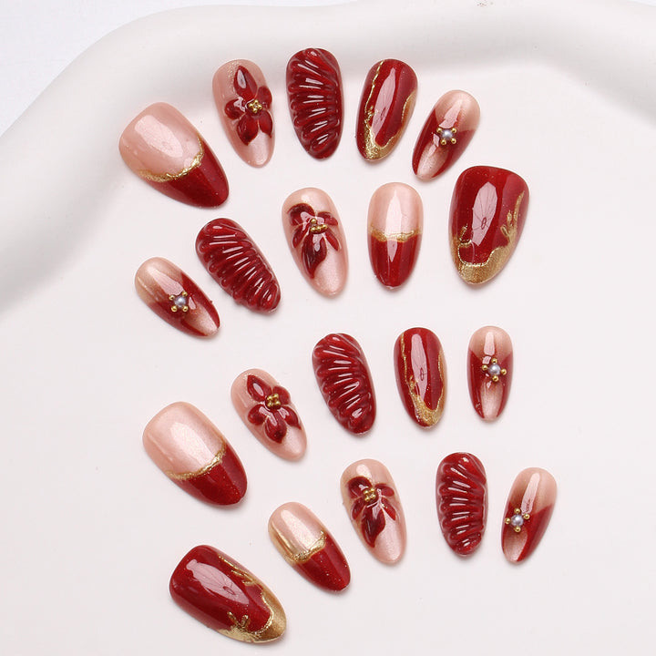 Elegant Press-On Nail Tips Bowlift