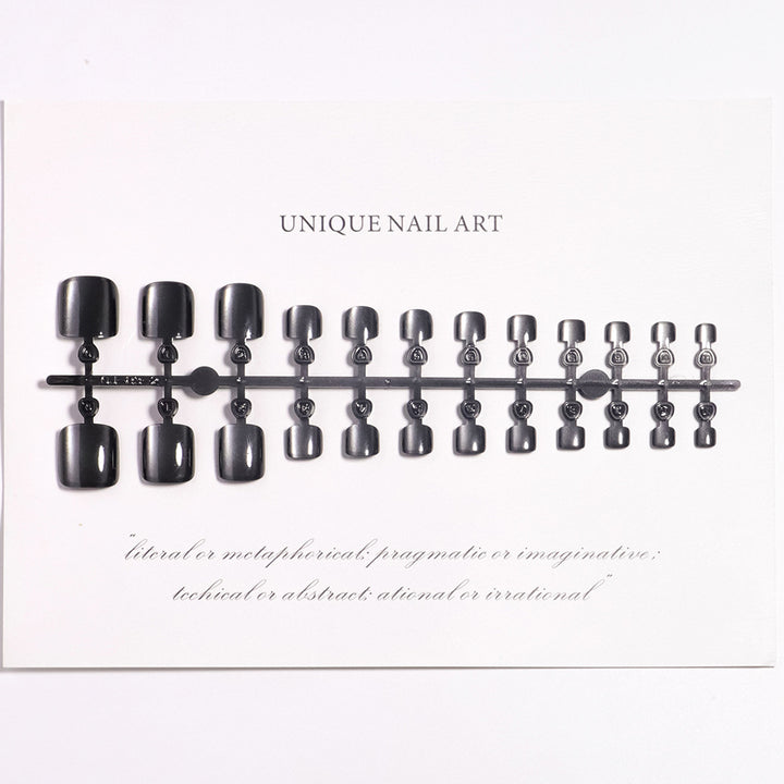 Unique Press-On Nail Art Bowlift
