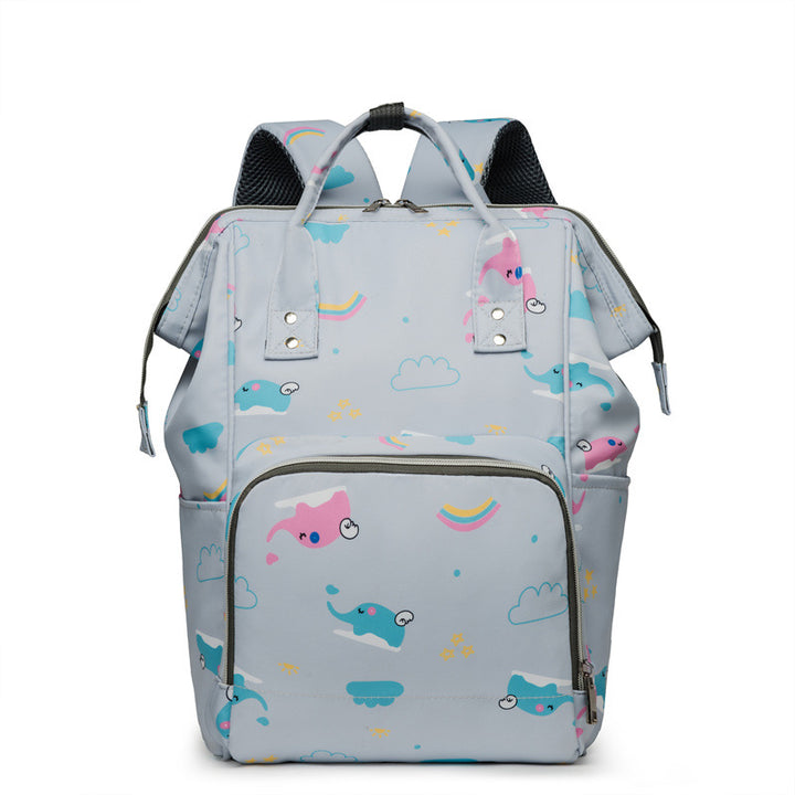 Cat-Themed Multi-Compartment Backpack Bowlift