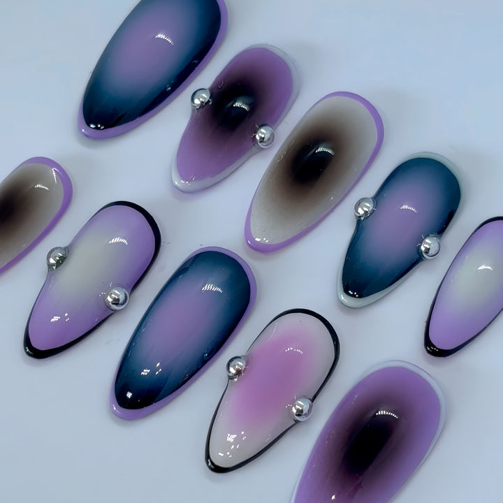 Thematic Artisan Press-On Nail Set Bowlift
