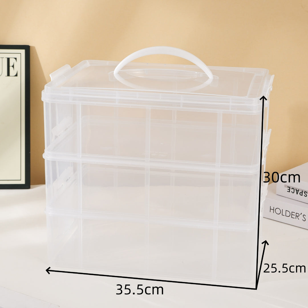 Clear Multi-Functional Organizer Container Bowlift
