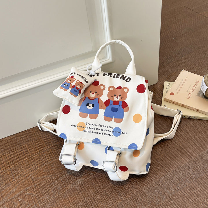 Illustrated Children’s Canvas Backpack