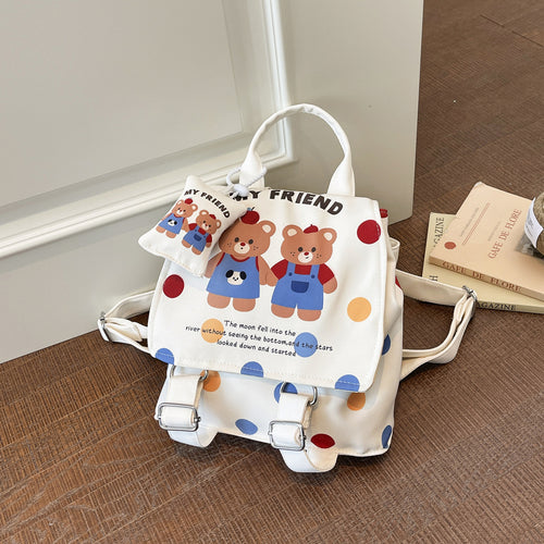 Illustrated Children’s Canvas Backpack
