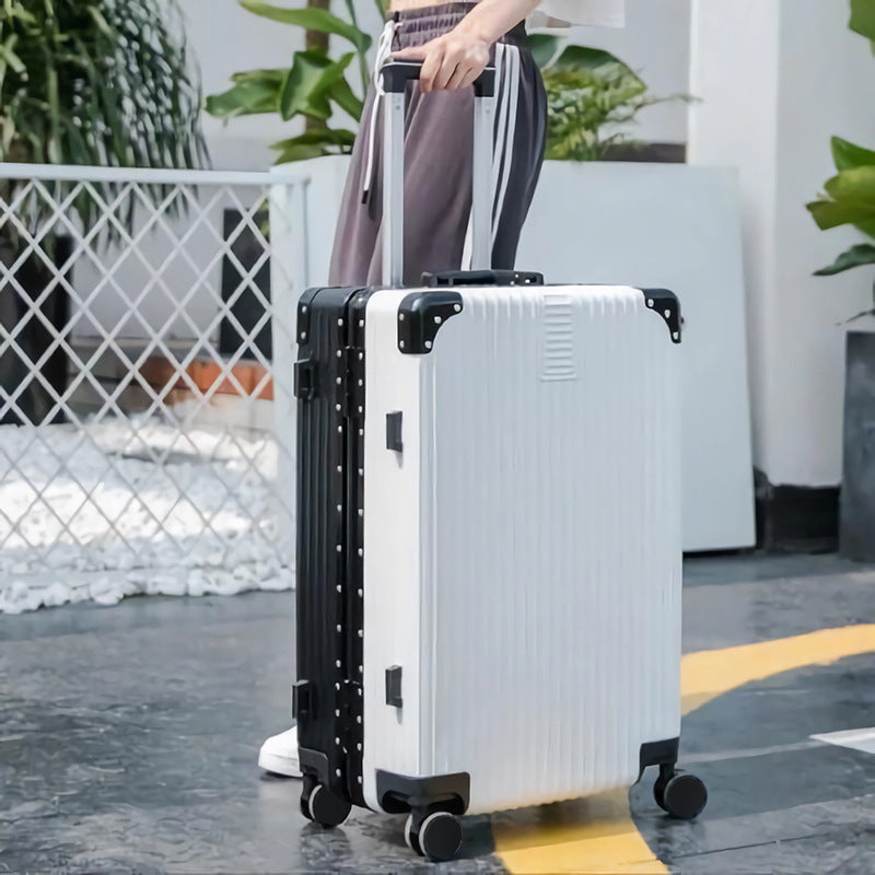 Premium Dual-Compartment Travel Luggage Bowlift