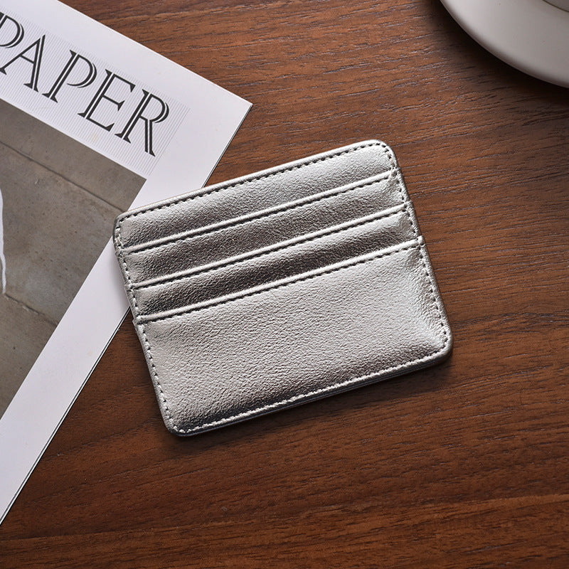 Minimalist Leather Cardholder Bowlift