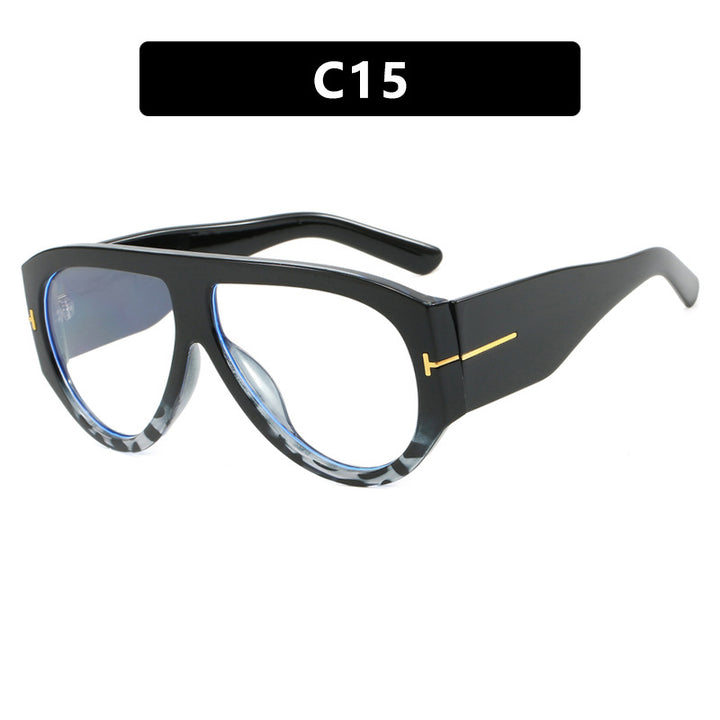 Women's Geometric Sunglasses with Modern Frame and Polarized Lenses Bowlift
