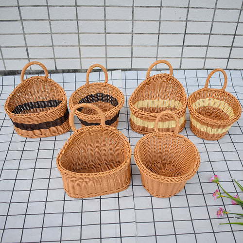 Handwoven Decorative Storage Basket Bowlift