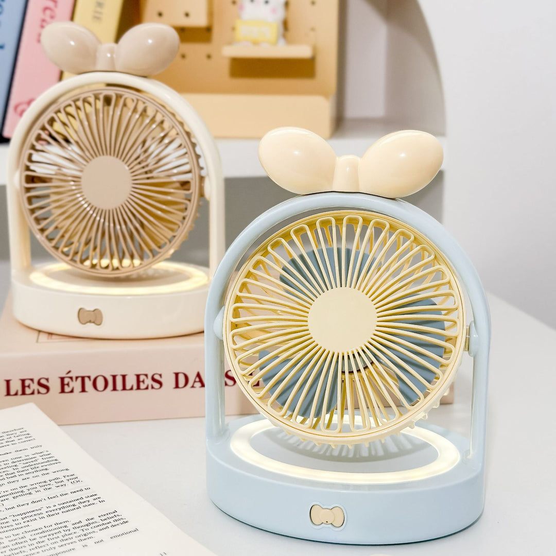 Women's table fan in creative house design Bowlift
