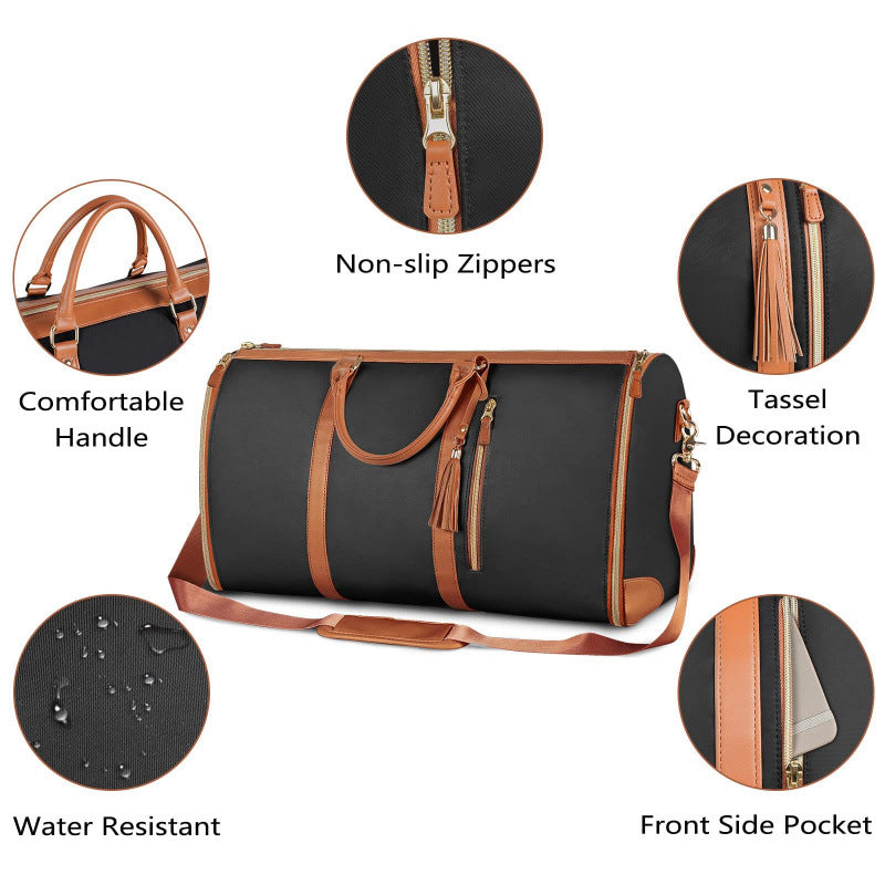 Elegant travel bag with versatile storage system Bowlift