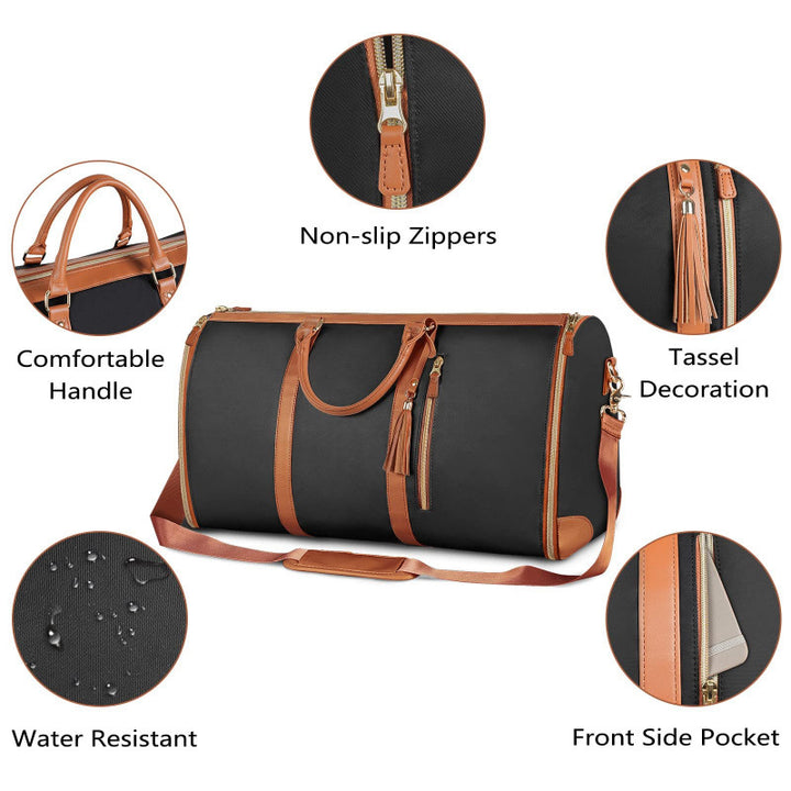 Elegant travel bag with versatile storage system Bowlift