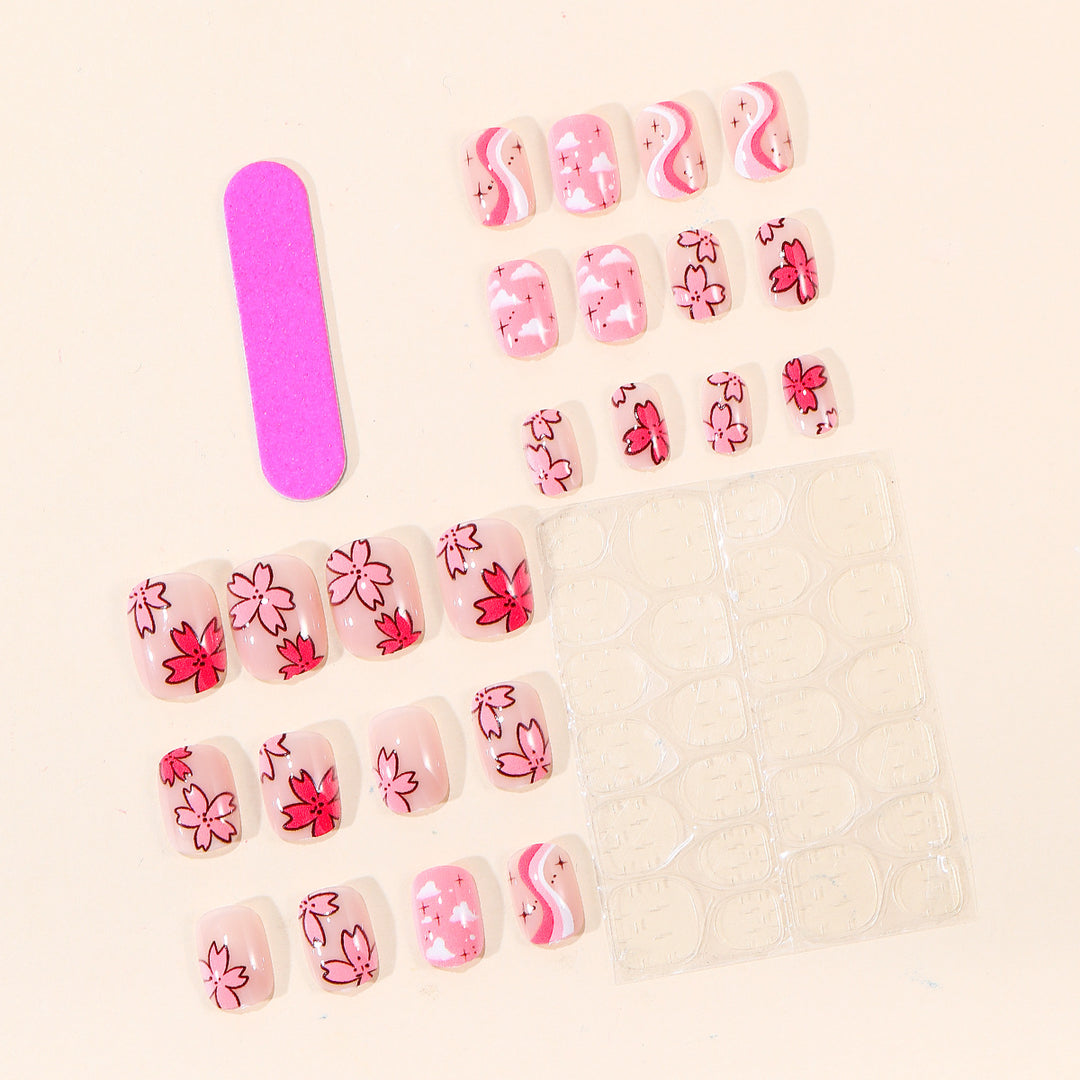 Artistic Floral Nail Art Kit Bowlift