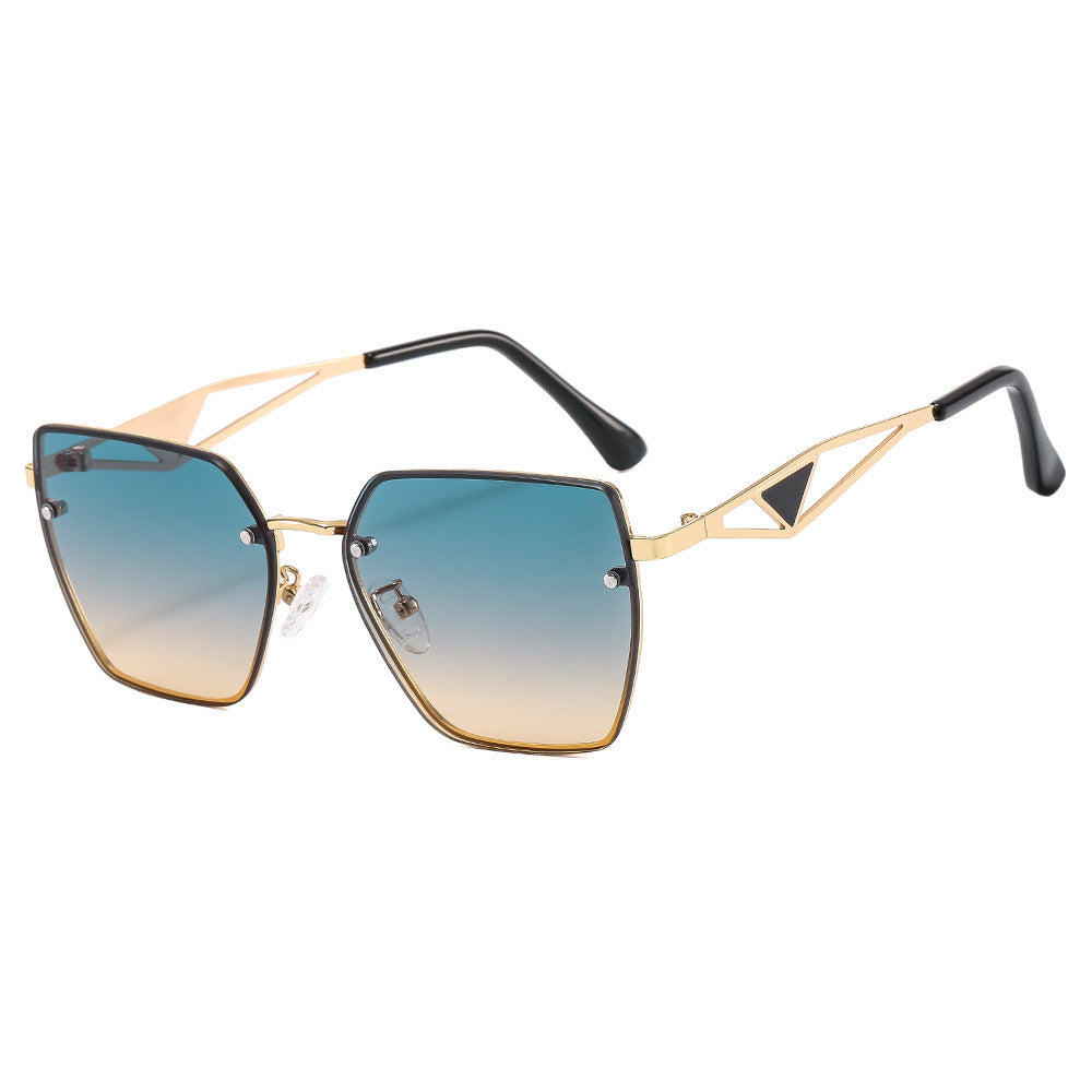 Women's geometric sunglasses with intricate design Bowlift