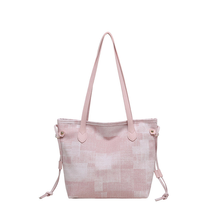 WoTextured Canvas Tote Bag Bowlift