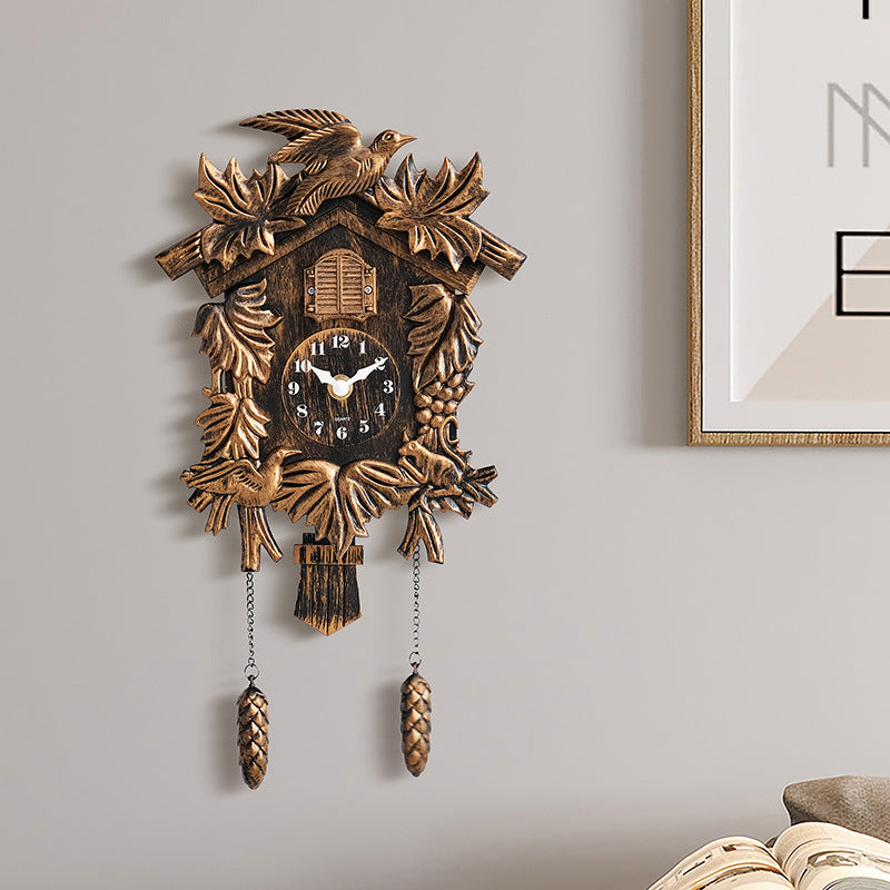 Cuckoo clock in modern design Bowlift